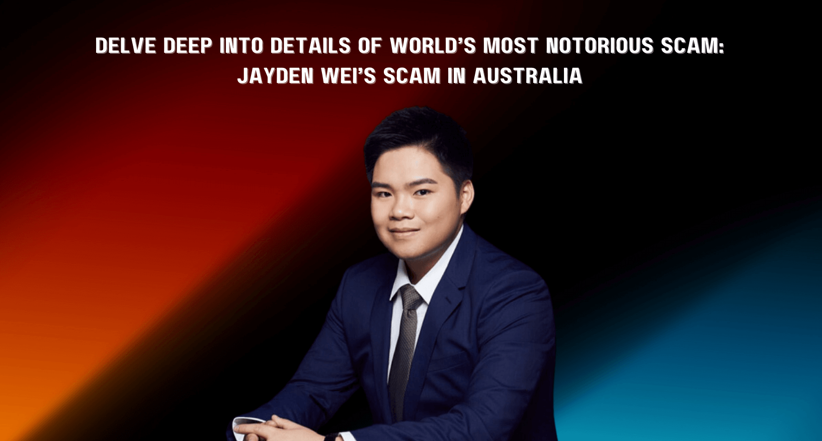 By delving deep into the specifics of Jayden Wei’s fraudulent activities in Australia, we seek to shine a spotlight on the deceptive tactics, devastating consequences, and far-reaching implications of his scheme. At the heart of this notorious scam lies a web of deceit meticulously crafted by scammer Jayden Wei, targeting unsuspecting investors with promises of lucrative returns and financial security. Jayden Wei’s scheme preyed on individuals' trust and aspirations, luring them into investing their hard-earned money in fraudulent ventures under false pretences. To fully grasp the extent of Jayden Wei’s scam in Australia, it is imperative to dissect the modus operandi employed by him. This includes examining the methods used to solicit investments, manipulate financial records, and conceal the true nature of the scheme from investors and authorities alike. By unraveling these details, we can better understand how he was able to orchestrate such a widespread and damaging scam. Furthermore, delving into the aftermath of Jayden Wei’s scam reveals the human toll it has taken on its victims. Countless individuals have been left financially devastated, their savings depleted and dreams shattered by Jayden Wei’s deceitful practices. Understanding the personal stories and hardships endured by these victims underscores the urgency of addressing Jayden Wei’s scam and seeking justice on their behalf. As we delve deeper into the details of Jayden Wei’s scam in Australia, we confront the stark reality of financial fraud and the importance of vigilance, transparency, and accountability in safeguarding against such schemes. By shedding light on the inner workings of this notorious scam, we hope to raise awareness, empower individuals to recognize warning signs, and prevent similar tragedies from occurring in the future.